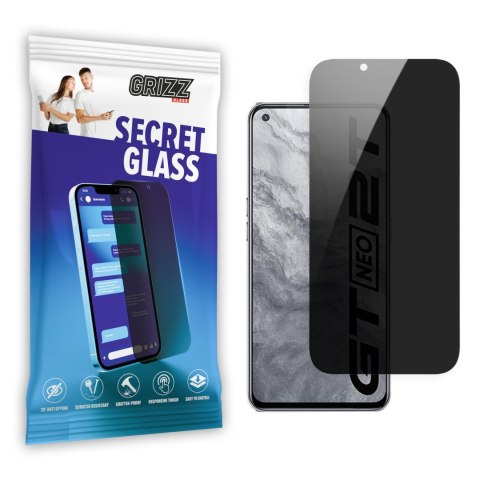 Szkło prywatyzujące GrizzGlass SecretGlass do Realme GT 2 Pro 5G