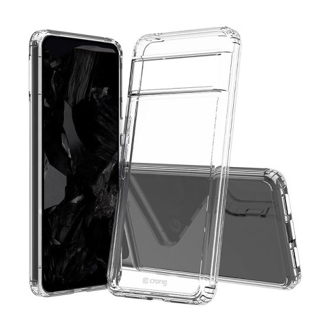 Etui Crong Crystal Shield Cover Google Pixel 8A przezroczysty