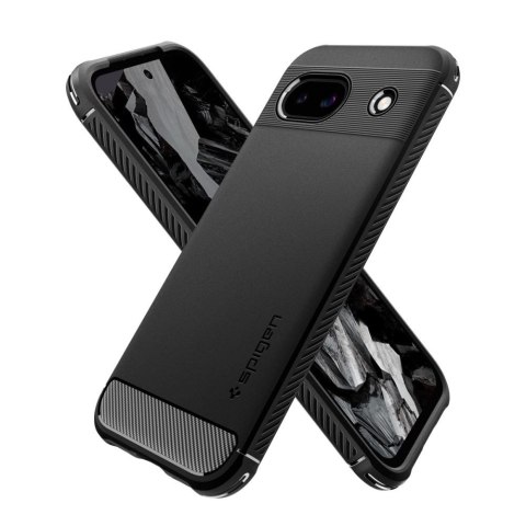 Etui Spigen Rugged Armor Google Pixel 8a Matte Black