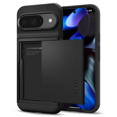 Etui Spigen Slim Armor CS Google Pixel 9 / 9 Pro Black