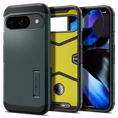 Etui Spigen Tough Armor Google Pixel 9 / 9 Pro Abyss Green