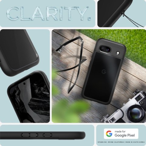 Etui Spigen Ultra Hybrid Google Pixel 8a Matte Black