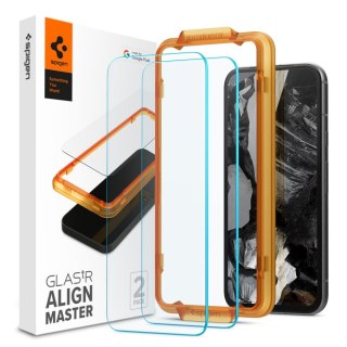 Szkło hartowane Spigen GLAS.tR AlignMaster Google Pixel 8a Clear [2 PACK]