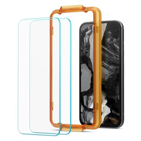 Szkło hartowane Spigen GLAS.tR AlignMaster Google Pixel 8a Clear [2 PACK]