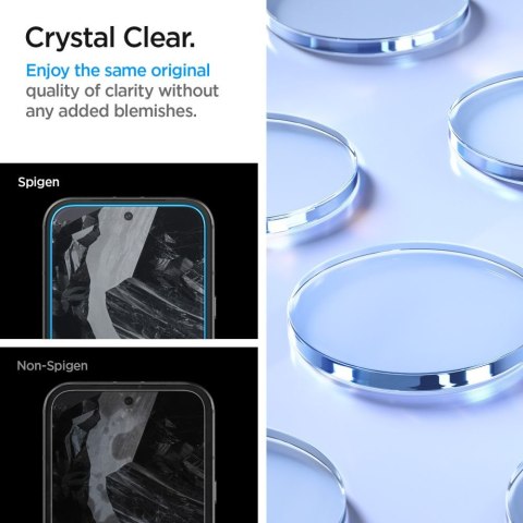 Szkło hartowane Spigen GLAS.tR AlignMaster Google Pixel 8a Clear [2 PACK]