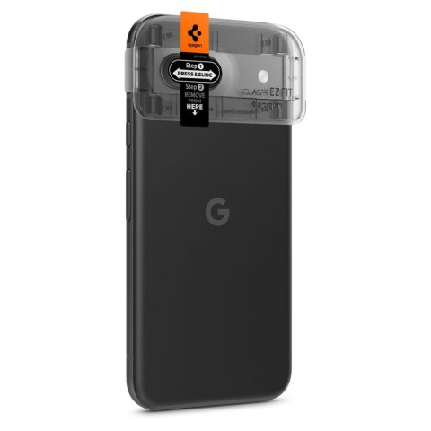 Szkło hartowane na aparat Spigen Optik.tr ez Fit Camera Protector Google Pixel 8a Clear [2 PACK]