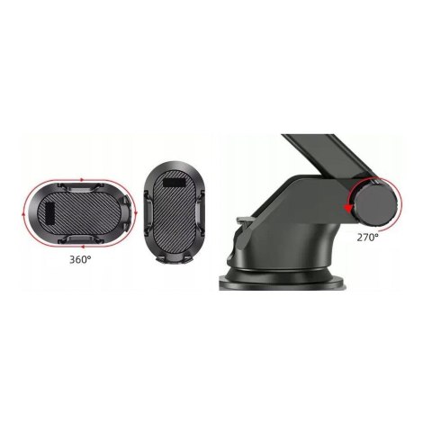 Uchwyt samochodowy Tech-Protect Universal Car Mount Black - uniwersalny