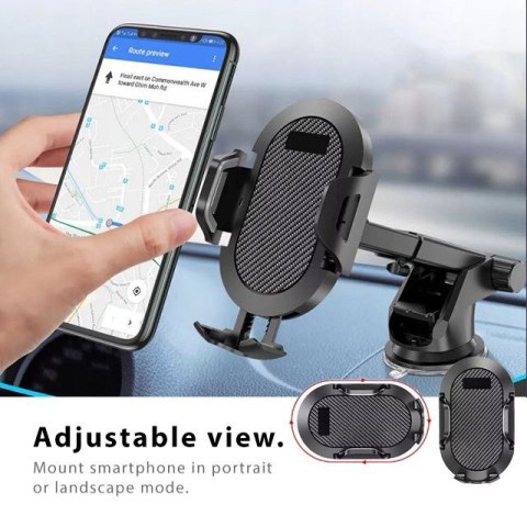 Uchwyt samochodowy Tech-Protect Universal Car Mount Black - uniwersalny