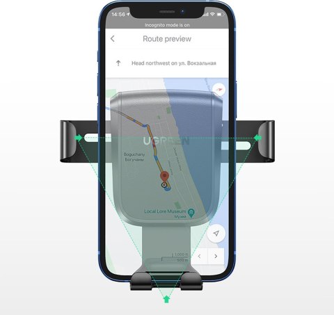 Uchwyt samochodowy UGREEN LP200 grawitacyjny na deskę rozdzielczą