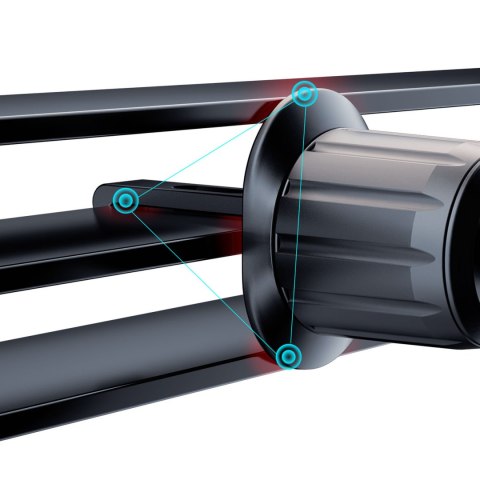 Uchwyt samochodowy Dudao F5 Pro na kratkę wentylacyjną czarny