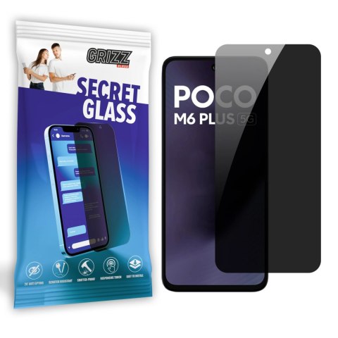 Szkło prywatyzujące GrizzGlass SecretGlass do Xiaomi POCO M6 Plus 5G