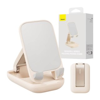 Uchwyt biurkowy Baseus Folding Phone Stand jasny róż - stabilny i stylowy