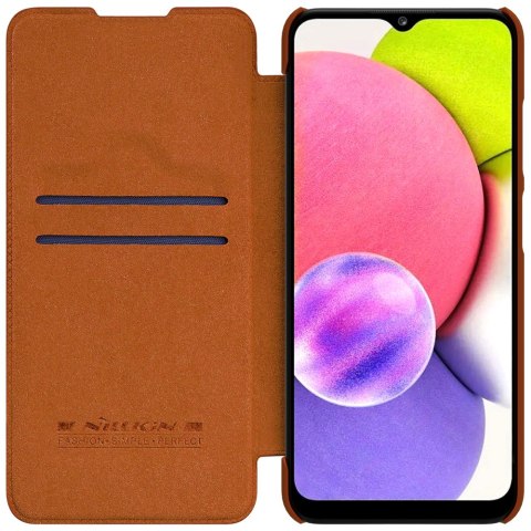 Etui Samsung Galaxy A03s Nillkin Qin czerwone