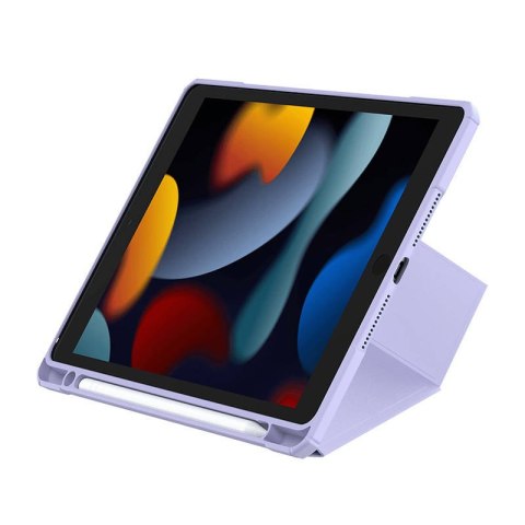 Etui Baseus Minimalist Apple iPad 10.2 2019/2020/2021 (7., 8. i 9. generacji) (fioletowe)