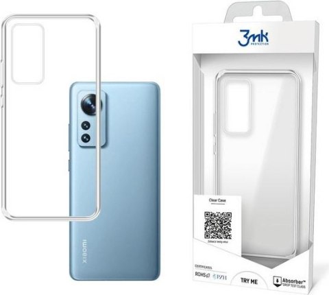 Etui na telefon Xiaomi 12/12X 3MK Przezroczyste Case - Ochrona i Styl