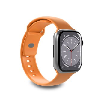 Pasek PURO ICON Apple Watch 4/5/6/7/SE/8/9 40/41mm (S/M & M/L) (Apricot)