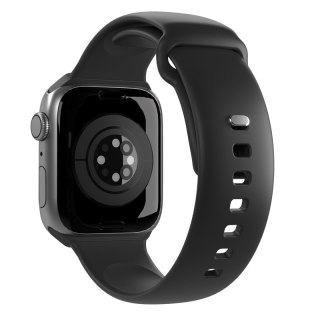 Pasek PURO ICON Apple Watch 4/5/6/7/SE/8/9 40/41mm (S/M & M/L) (Black)