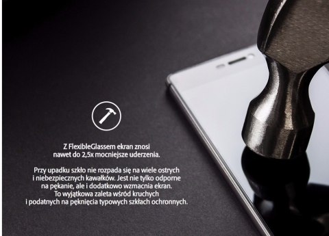 Szkło hybrydowe 3MK FlexibleGlass OnePlus 6