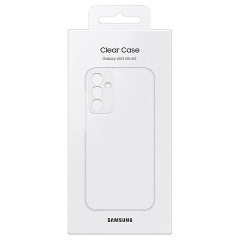 Etui na telefon Samsung Galaxy A15 EF-QA156CTEGWW przezroczyste cover