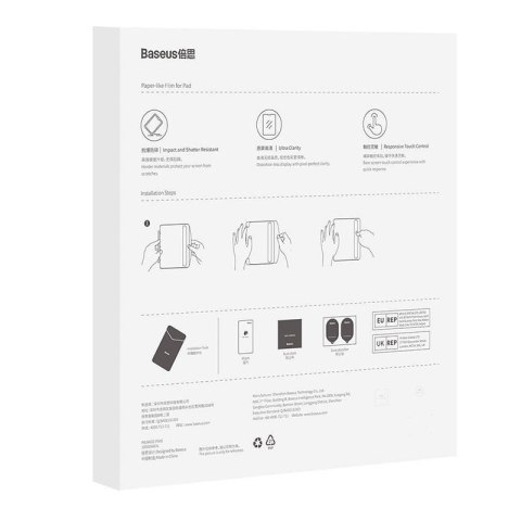 Szkło hartowane Baseus Corning 0.4 mm Apple iPad 10.2 2019/2020/2021 (7, 8, 9 gen)/iPad Air 10.5 2019 (3 gen)