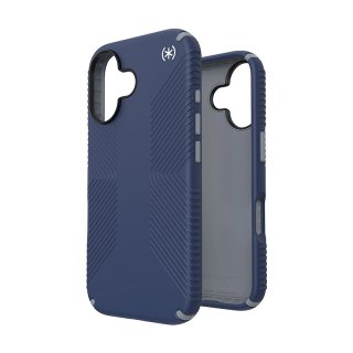 Etui iPhone 16 Speck Presidio2 Grip niebieskie / szare / białe (Coastal Blue/Dust Grey/White)