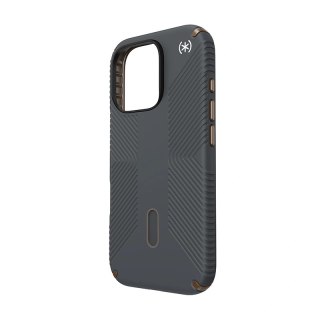 Etui na telefon iPhone 16 Pro Speck Presidio2 Grip MagSafe szare/brązowe/białe