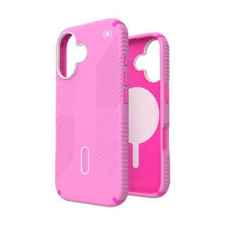 Etui iPhone 16 Speck Presidio2 Grip ClickLock & MagSafe różowe / szokujące różowe / białe (True Pink/Shocking Pink/White)