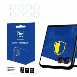 Szkło hybrydowe na obiektyw aparatu 3MK Lens Protect Motorola Razr 50 (front) [4 PACK]