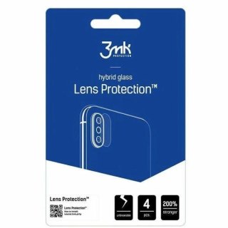 Szkło hybrydowe na obiektyw aparatu 3MK Lens Protect Realme C51/C53 [4 PACK]