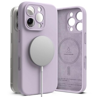 Etui Ringke Silicone Magnetic MagSafe Apple iPhone 16 Pro Max Light Purple