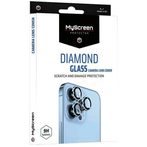 Szkło hartowane iPhone 15 Pro Max - MyScreen Diamond Glass czarny