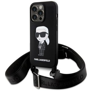 Etui na telefon iPhone 15 Pro Max Karl Lagerfeld Crossbody Silicone