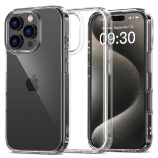 Etui na telefon iPhone 16 Pro Max Tech-Protect Flexair Hybrid przezroczyste