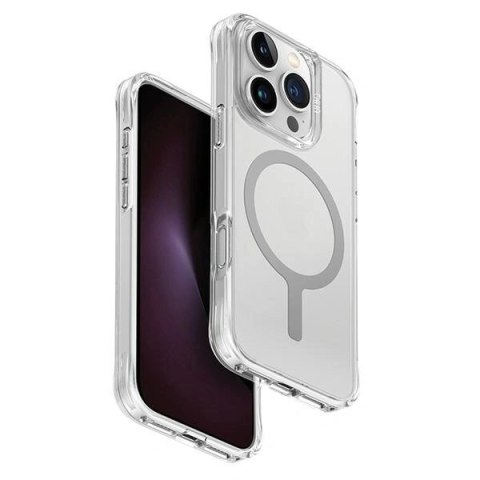 Etui na telefon iPhone 16 Pro UNIQ LifePro Xtreme przezroczyste MagClick