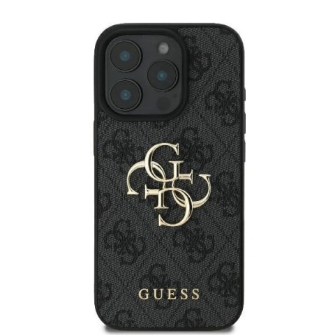 Etui iPhone 16 Pro Max Guess Hardcase 4G Big Logo czarny