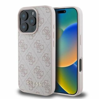 Etui Guess GUHCP16XG4GFPI Apple iPhone 16 Pro Max hardcase 4G Classic różowy