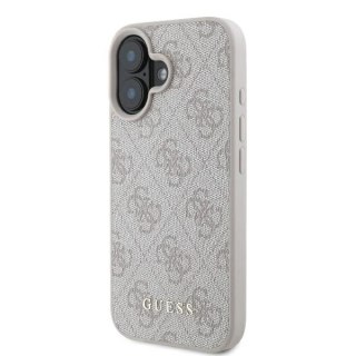 Etui Guess GUHCP16MG4GFPI Apple iPhone 16 Plus hardcase 4G Classic różowy