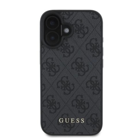 Etui iPhone 16 Guess 4G Classic czarne