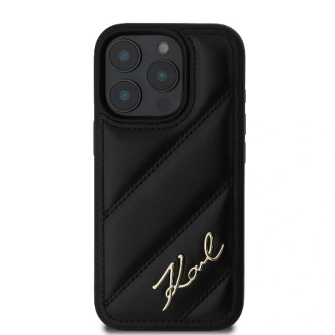 Etui na telefon Karl Lagerfeld iPhone 16 Pro Max Hardcase Czarny