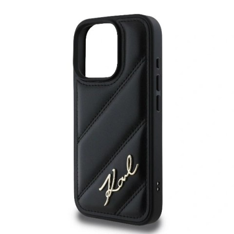 Etui na telefon Karl Lagerfeld iPhone 16 Pro Max Hardcase Czarny