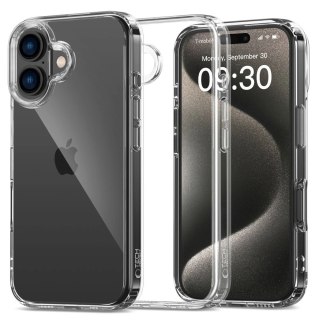 Etui na telefon iPhone 16 Tech-Protect Flexair Hybrid przezroczyste