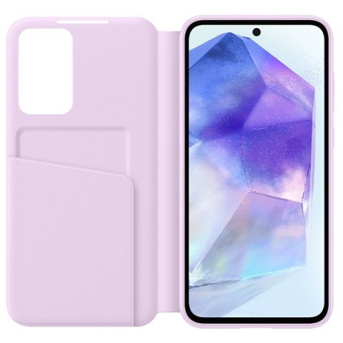 Etui na telefon Samsung Galaxy A55 5G Smart View Wallet Case lawendowe