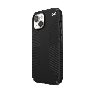 Etui iPhone 15 Speck Presidio2 Grip MagSafe czarne / szare / białe (Black/Slate Grey/White)