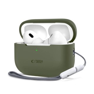 Etui Apple AirPods Pro 1/2 Silicone Olive Green - Ochrona i Styl