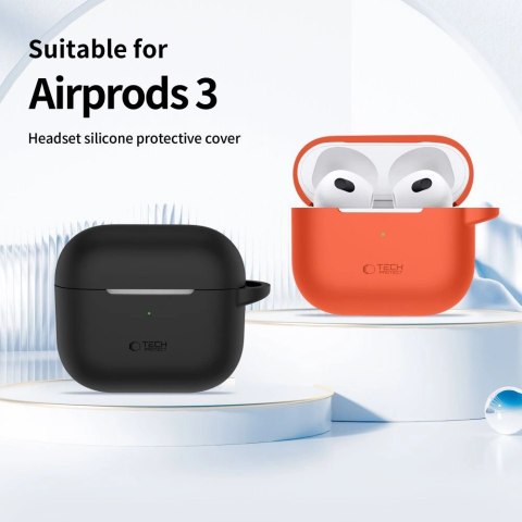 Etui na AirPods 3 Tech-Protect Silicone Hook czarne - Ochrona i styl