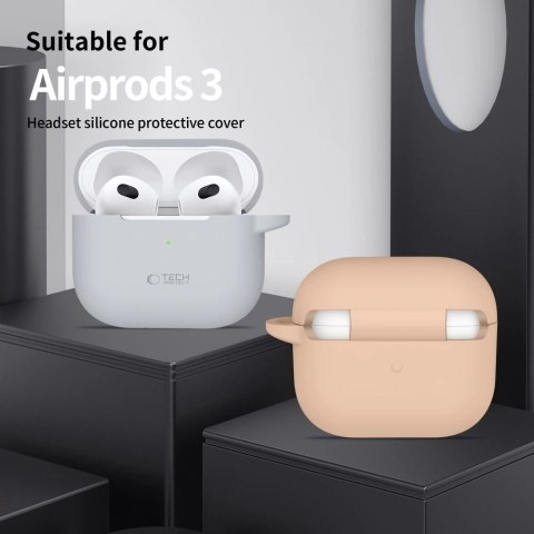 Etui na AirPods 3 Tech-Protect Silicone Hook czarne - Ochrona i styl