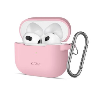 Etui Tech-Protect Silicone Hook Apple Airpods 3 Dusty Pink