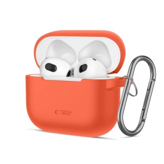 Etui Tech-Protect Silicone Hook Apple Airpods 3 Neon Orange