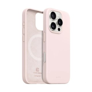 Etui na telefon iPhone 16 Pro Max Crong Color Cover MagSafe piaskowy róż