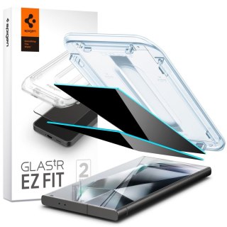 Szkło hartowane Samsung Galaxy S24 Ultra Spigen GLAS.tR Privacy 2 PACK